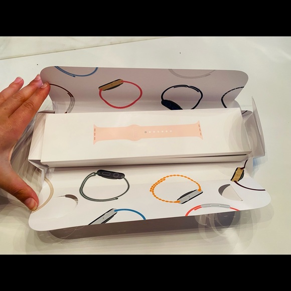 COPY - BRAND NEW Authentic Apple Watch Pink Sand Sport Band (40mm) S/M and M/L … - Picture 3 of 4